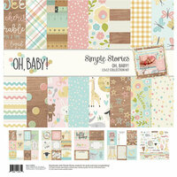 Simple Stories - Oh, Baby Collection - 12 x 12 Collection Kit