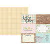 Simple Stories - Oh, Baby Collection - 12 x 12 Double Sided Paper - 4 x 6 Horizontal Elements