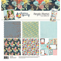 Simple Stories - Welcome Spring Collection - 12 x 12 Collection Kit