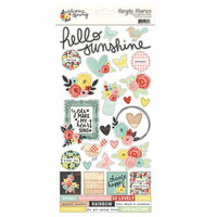 Simple Stories - Welcome Spring Collection - Cardstock Stickers