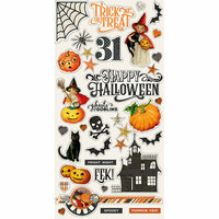 Simple Stories - Simple Vintage Halloween Collection - Chipboard Stickers