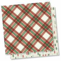 Simple Stories - Merry and Bright Collection - Christmas - 12 x 12 Double Sided Paper - Simply Christmas