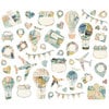 Simple Stories - Simple Vintage Traveler Collection - Bits and Pieces - Collage