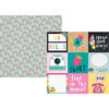 Simple Stories - Oh Happy Day Collection - 12 x 12 Double Sided Paper - 4 x 4 Elements