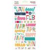 Simple Stories - Best Year Ever Collection - Foam Stickers