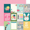 Simple Stories - Hip Hop Hooray Collection - 12 x 12 Double Sided Paper - 3 x 4 Elements
