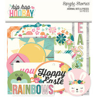 Simple Stories - Hip Hop Hooray Collection - Ephemera - Journal Bits and Pieces
