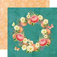 Simple Stories - Simple Vintage Garden District Collection - 12 x 12 Double Sided Paper - Love More