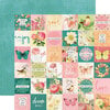 Simple Stories - Simple Vintage Garden District Collection - 12 x 12 Double Sided Paper - 2x2 Elements