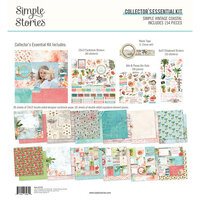 Simple Stories - Simple Vintage Coastal Collection - 12 x 12 Collector's Essential Kit