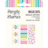 Simple Stories - Magical Birthday Collection - Washi Tape with Foil Accents