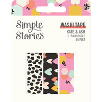 Simple Stories - Kate and Ash Collection - Washi Tape