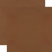 Simple Stories - Color Vibe Collection - 12 x 12 Double Sided Paper - Brown