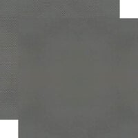 Simple Stories - Color Vibe Collection - 12 x 12 Double Sided Paper - Charcoal