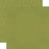 Simple Stories - Color Vibe Collection - 12 x 12 Double Sided Paper - Olive