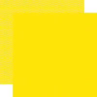 Simple Stories - Color Vibe Collection - 12 x 12 Double Sided Paper - Yellow