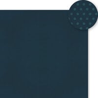 Simple Stories - Color Vibe Collection - 12 x 12 Double Sided Paper - Indigo