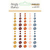 Simple Stories - Cozy Days Collection - Enamel Dots
