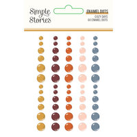 Simple Stories - Cozy Days Collection - Enamel Dots