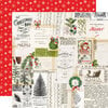Simple Stories - Simple Vintage North Pole Collection - 12 x 12 Double Sided Paper - Merry Memories