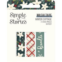 Simple Stories - Winter Cottage Collection - Washi Tape