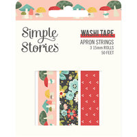 Simple Stories - Apron Strings Collection - Washi Tape