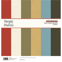 Simple Stories - Simple Vintage Ancestry Collection - 12 x 12 Basics Kit