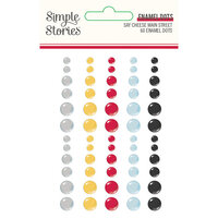 Simple Stories - Say Cheese Main Street Collection - Enamel Dots