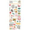 Simple Stories - Hello Today Collection - Puffy Stickers