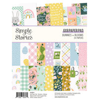 Simple Stories - Bunnies and Blooms Collection - 6 x 8 Paper Pad