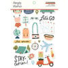 Simple Stories - Safe Travels Collection - Sticker Book