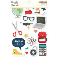 Simple Stories - School Life Collection - Sticker Book