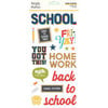Simple Stories - School Life Collection - Foam Stickers