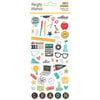 Simple Stories - School Life Collection - Puffy Stickers