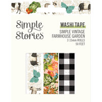 Simple Stories - Simple Vintage Farmhouse Garden Collection - Washi Tape