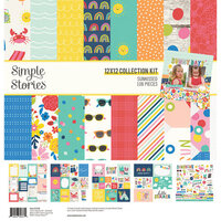 Simple Stories - Sunkissed Collection - 12 x 12 Collection Kit