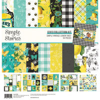 Simple Stories - Lemon Twist Collection - 12 x 12 Collection Kit