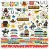 Simple Stories - Howdy! Collection - 12 x 12 Cardstock Stickers