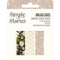 Simple Stories - Happily Ever After Collection - Washi Tape