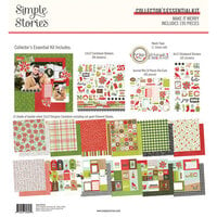 Simple Stories - Make It Merry Collection - Christmas - Collector's Essential Kit