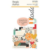 Simple Stories - Simple Pages Collection - Page Pieces - Hello Today