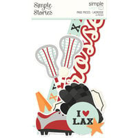 Simple Stories - Simple Pages Collection - Page Pieces - Lacrosse