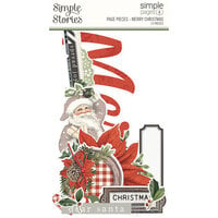 Simple Stories - Simple Pages Collection - Page Pieces - Merry Christmas