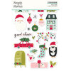 Simple Stories - Holly Days Collection - Christmas - Sticker Book