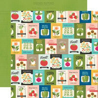 Simple Stories - Homegrown Collection - 12 x 12 Double Sided Paper - Feed And Seed