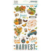 Simple Stories - Simple Vintage Country Harvest Collection - 6 x 12 Chipboard Stickers