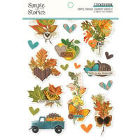 Simple Stories - Simple Vintage Country Harvest Collection - Sticker Book