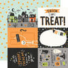 Simple Stories - Spooky Nights Collection - Halloween - 12 x 12 Double Sided Paper - 4 x 6 Elements