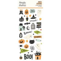 Simple Stories - Spooky Nights Collection - Halloween - Puffy Stickers
