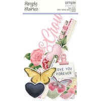 Simple Stories - Simple Pages Collection - Page Pieces - Simple Vintage Indigo Garden